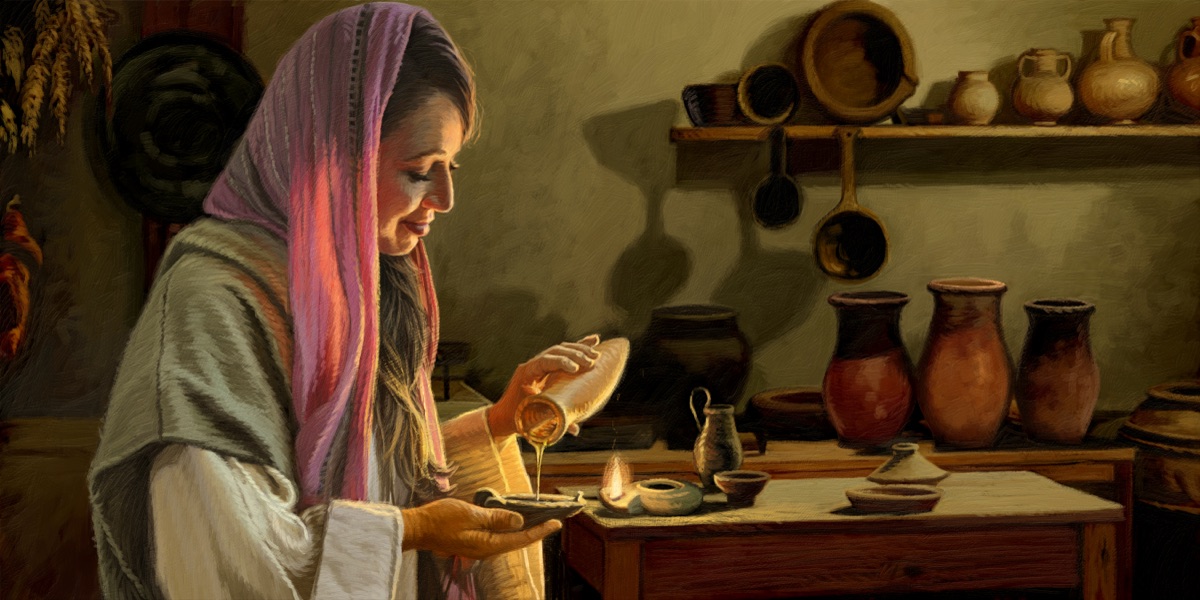 Illustration from Sonnets of Faith